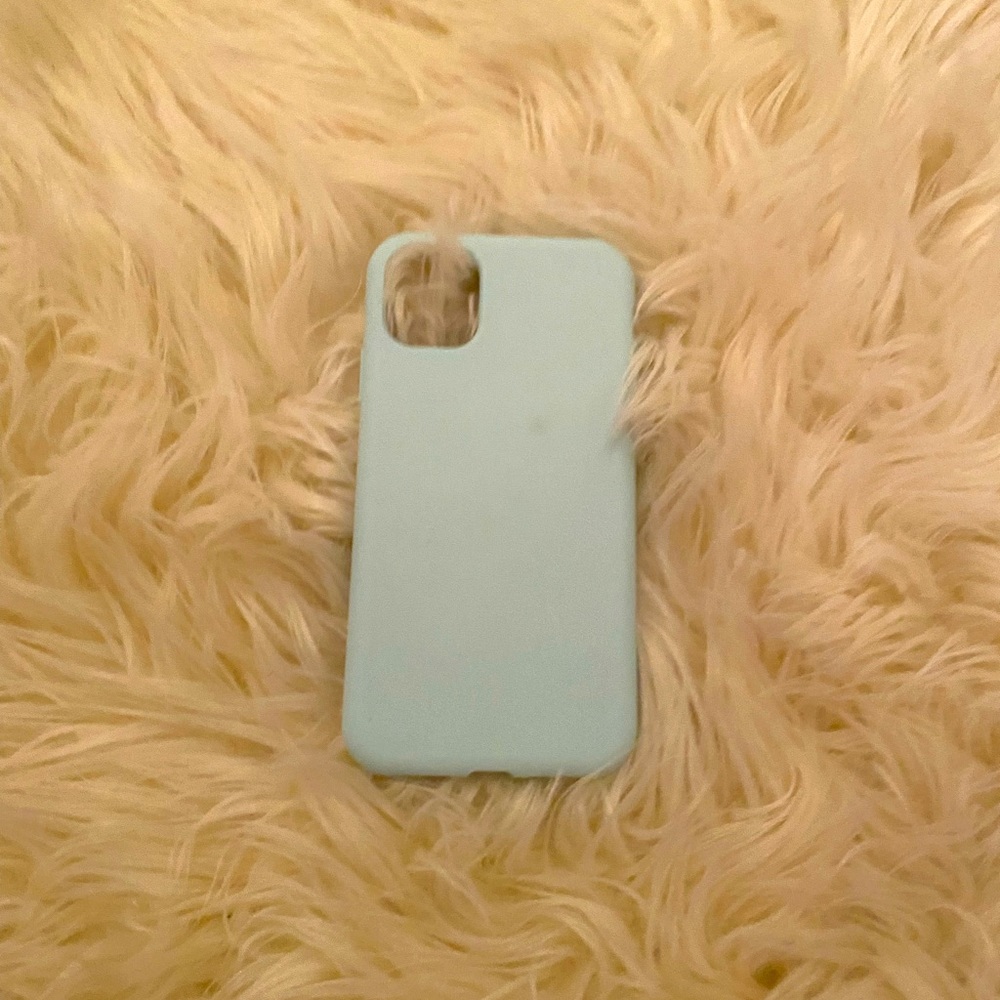 Sage green iPhone 11 case